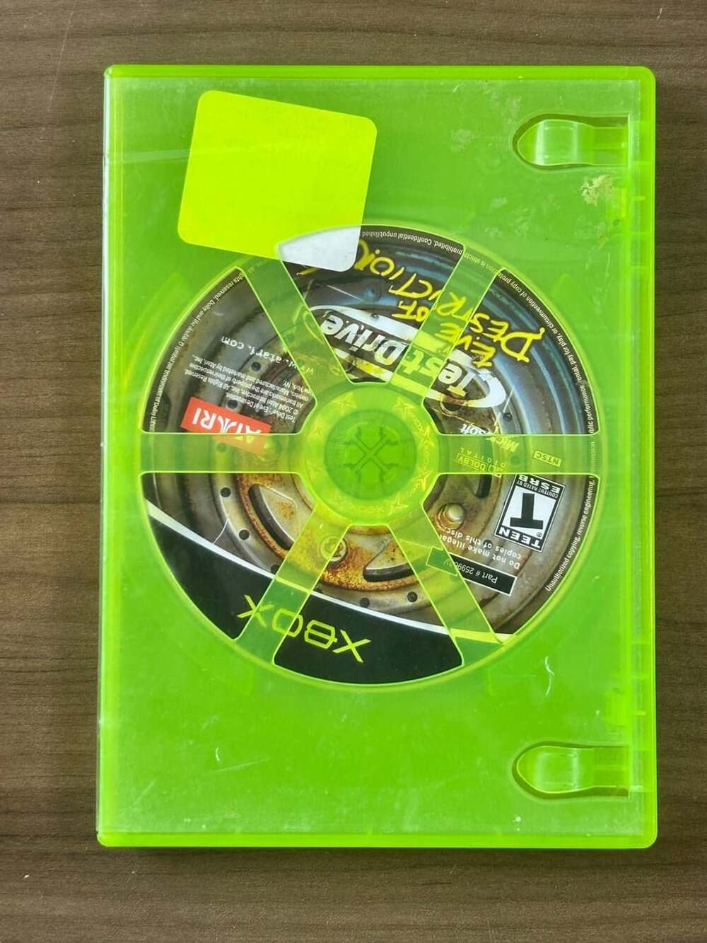 Test Drive Eve of Destruction Original Xbox 2004 Disc Only Atari NTSC